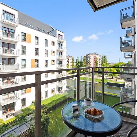 Nowa Motlawa Spa, Pool, Gym & Parking By Downtown Apartments Gdansk Ngoại thất bức ảnh