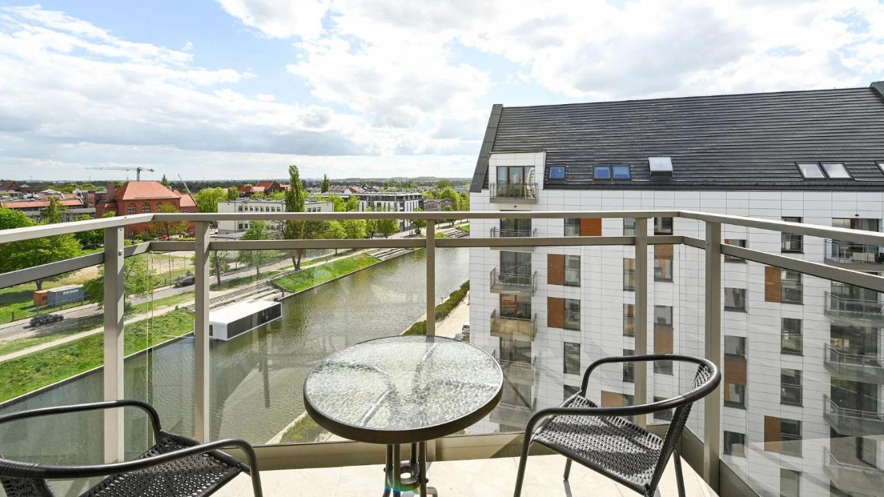Nowa Motlawa Spa, Pool, Gym & Parking By Downtown Apartments Gdansk Ngoại thất bức ảnh