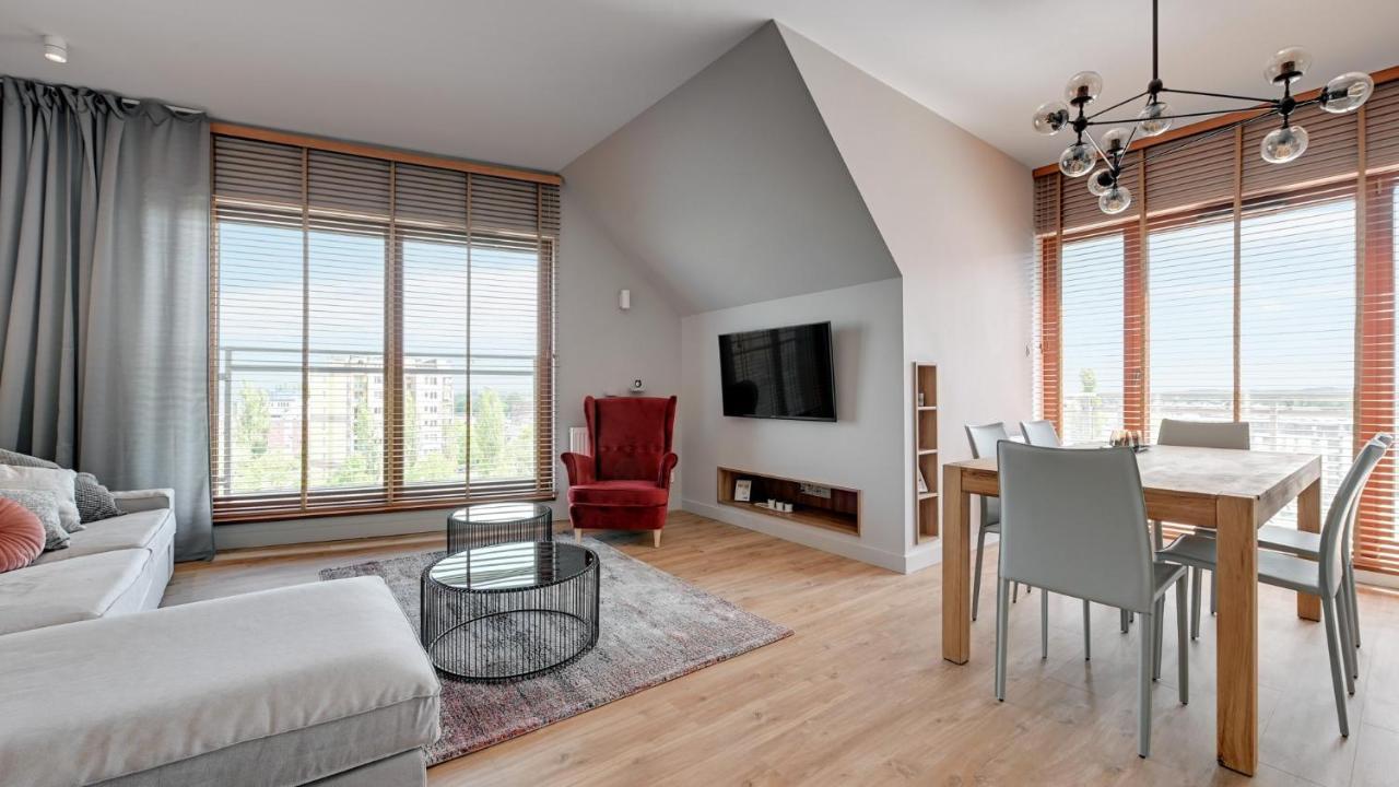 Nowa Motlawa Spa, Pool, Gym & Parking By Downtown Apartments Gdansk Ngoại thất bức ảnh