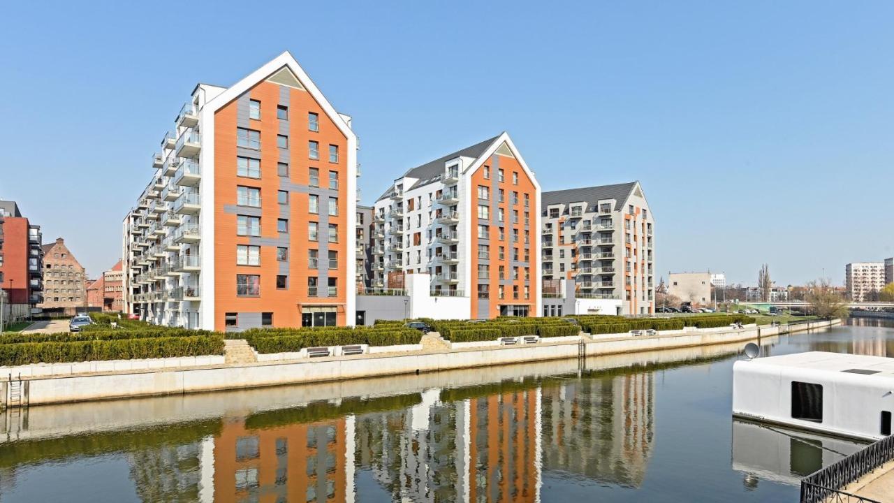 Nowa Motlawa Spa, Pool, Gym & Parking By Downtown Apartments Gdansk Ngoại thất bức ảnh