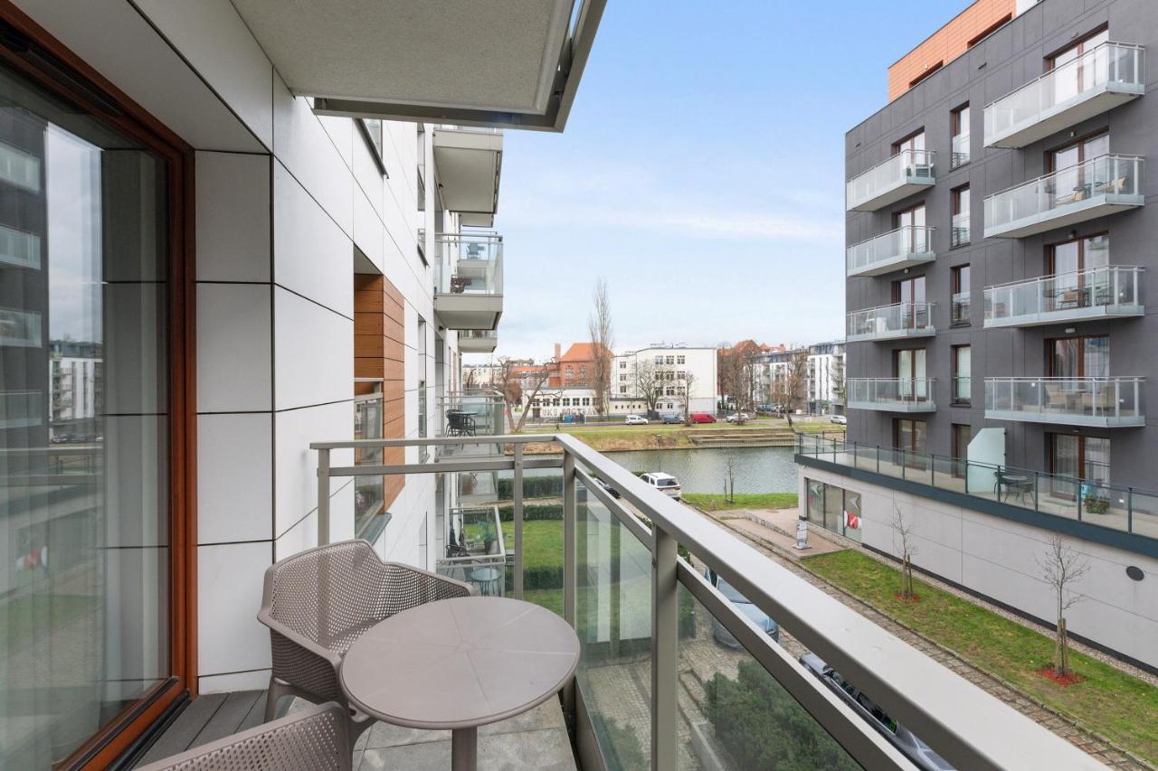 Nowa Motlawa Spa, Pool, Gym & Parking By Downtown Apartments Gdansk Ngoại thất bức ảnh