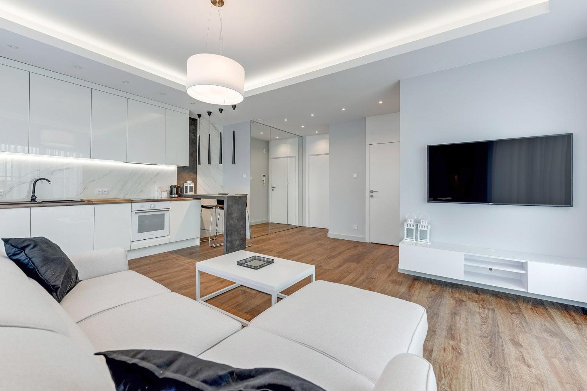 Nowa Motlawa Spa, Pool, Gym & Parking By Downtown Apartments Gdansk Ngoại thất bức ảnh