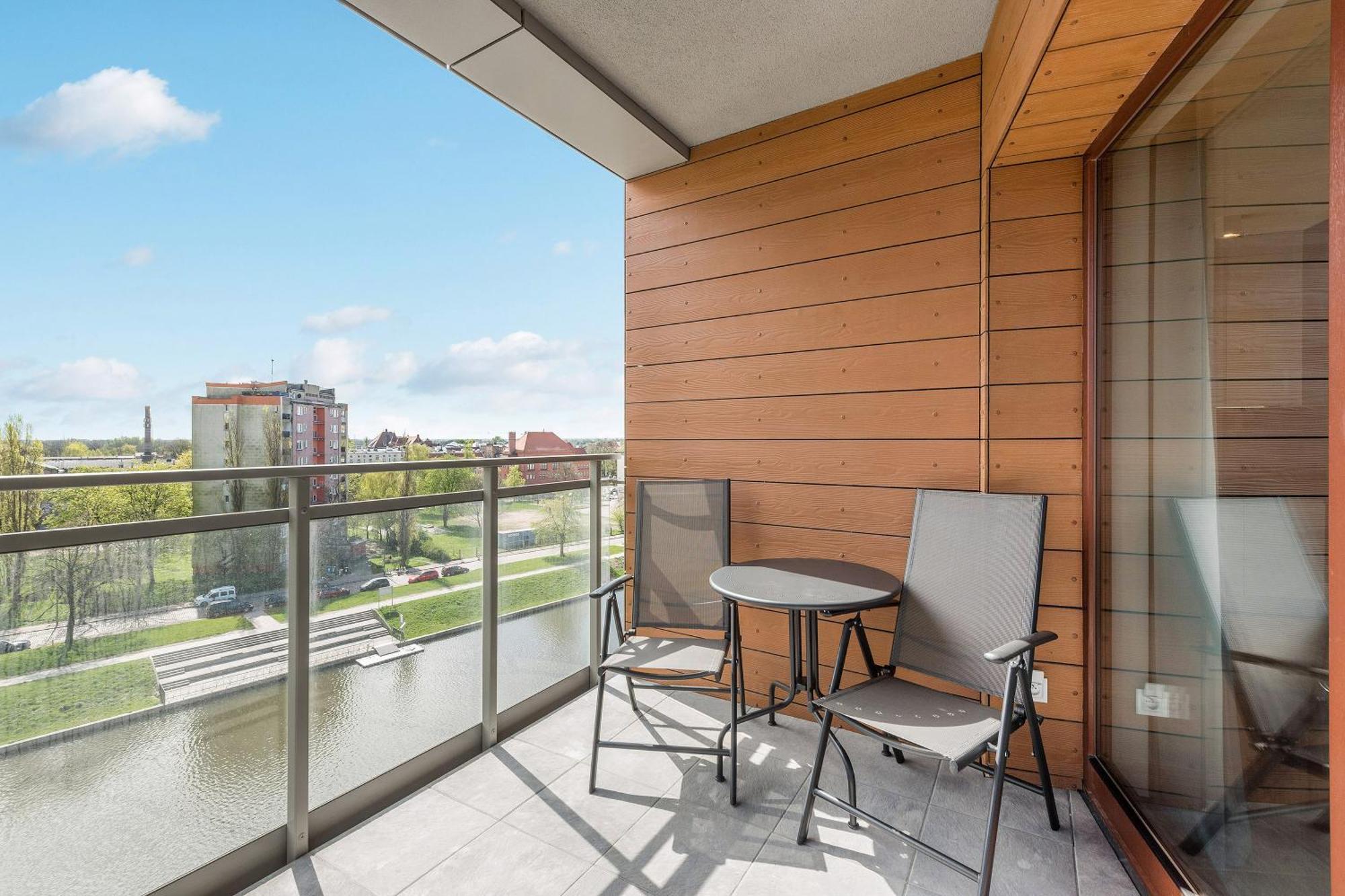 Nowa Motlawa Spa, Pool, Gym & Parking By Downtown Apartments Gdansk Ngoại thất bức ảnh