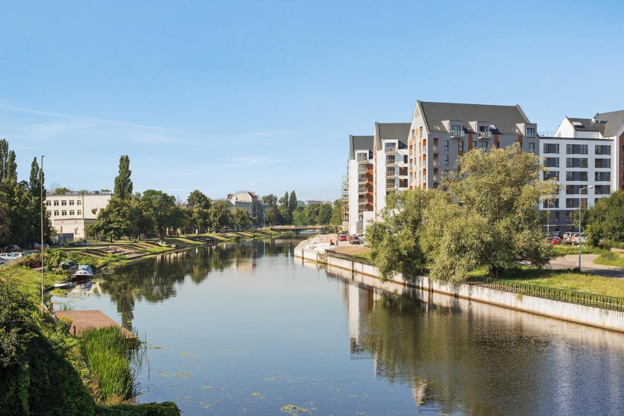 Nowa Motlawa Spa, Pool, Gym & Parking By Downtown Apartments Gdansk Ngoại thất bức ảnh